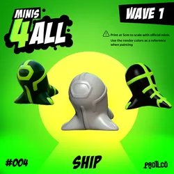 3D MINI FIGURE Ship OMNIVERSE figure