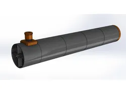 3D printed 150 mm f/8 Newtonian telescope