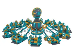 Aircraft Carousel 3D model