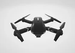 Airplane 4K Dual HD Camera Low-poly 3D model