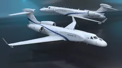 CAEW Airborne Early Warning Aircraft 3D model