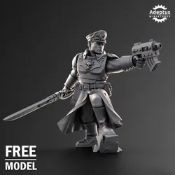 Commander Drake. Imperial Guard