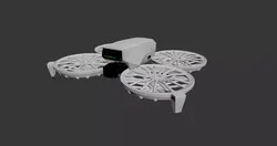 DJI Flip - 3D Printable - STL -  PBR  Corona Renderer Ready 3D model