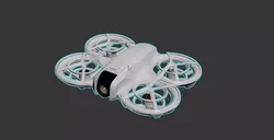 DJI NEO 3D Printable - STL - PBR Corona Renderer 3D model