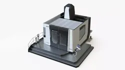 DMU 200 Gantry CNC Machine 3D model