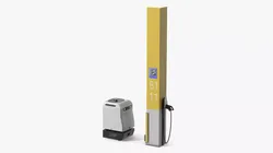 EVAR Parky Charging Robot 3D model