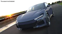 Extreme Sports Crossover Car Violet Rigged for Maya 3D model