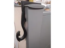 Fishhook coat hook