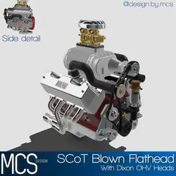 Flathead Ford SCoT blown N Dixon Heads