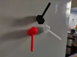 Fridge Magnet Mjolnir Thor Hammer