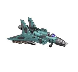 Ghost plane End of the world concept 3D print model