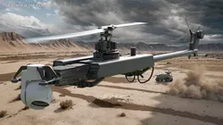 Ghost-X Military Drone Rigged for Maya 3D model