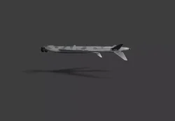 hammer-shark-v2-3 drone Low-poly 3D model