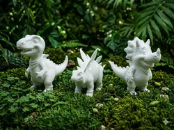 Happy Trio Dinosaurs Collection - Free 3D Print Model