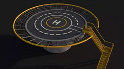 Helipad 3D model
