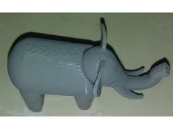 LFS Elephant Trunk Up & Tusks / IEC3D