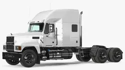 Mack Pinnacle 2025 Truck White 3D model