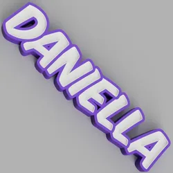 NAMELED DANIELLA- LED LAMP WITH NAME