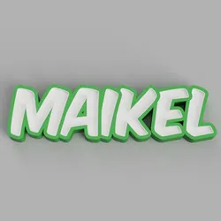 NAMELED MAIKEL- LED LAMP WITH NAME
