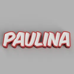 NAMELED Paulina- LED LAMP WITH NAME