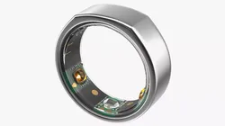 Oura Ring Chrome 3D model
