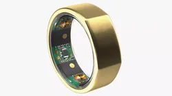 Oura Ring Gold 3D model