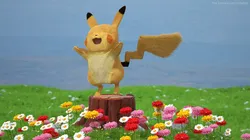 Pikachu Fur Rigged 3D model