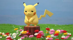 Sad Pikachu Character 3D model
