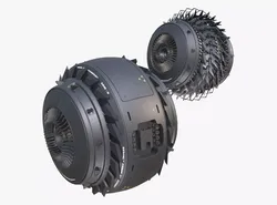SciFi Propulsion Drone M1 3D model