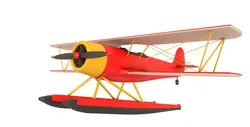 Sea Plane Biplane 3D model