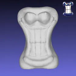 Smiley- Gogo's Crazy Bones 3D scan/sculpt