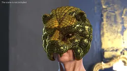 VIP Lion Mask 3D model