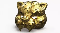 VIP Tiger Mask 3D model