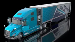 Volvo VNL 860 Truck with Reefer Trailer Your Brand Rigged 3D model