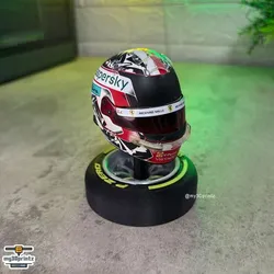 1:5 SCALE FORMULA F1 HELMET STAND TYRE