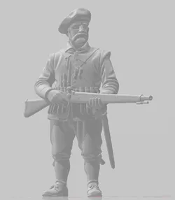 ARCABUCERO ESPAÑOL SIGLO DE ORO