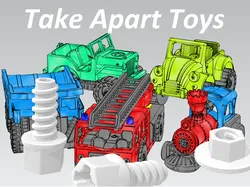 Bolts & Nuts for Take Apart Toys