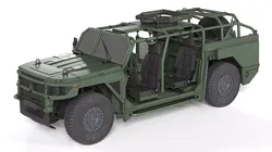 Defenture Mammoth Military Combat Low-poly 3D model