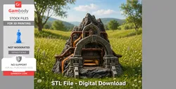 Dwarven Lava Forge STL File for 3D Print - STL files for 3D Printing | Gambody Stock