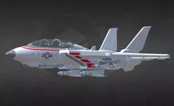 GI JOE SKYSTRIKER F14 ASSEMBLED PARTS 3D print model