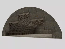 Hangar 5 3D model