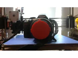 [improved grip] - lens cover for Nikon 18-55mm