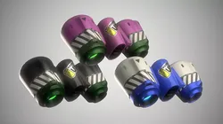 Jetpacks Low-poly 3D model