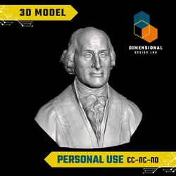 John Jay - High-Quality STL File for 3D Printing (PERSONAL USE)