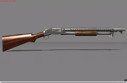 M1897 Pubg Low-poly 3D model