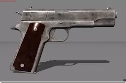 M1911 Pubg Low-poly 3D model