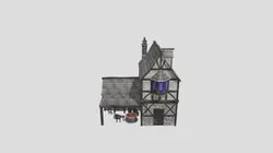 Medieval Blacksmith Interior