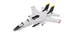 MocBricks3D - Lego F14 Tomcat 3D print model