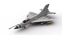 MocBricks3D - Lego MIG-21 Fishbed Jet Fighter Aircraft 3D print model