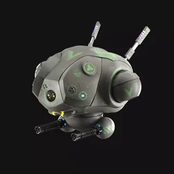 Sci-fi Military Drone 3D model
